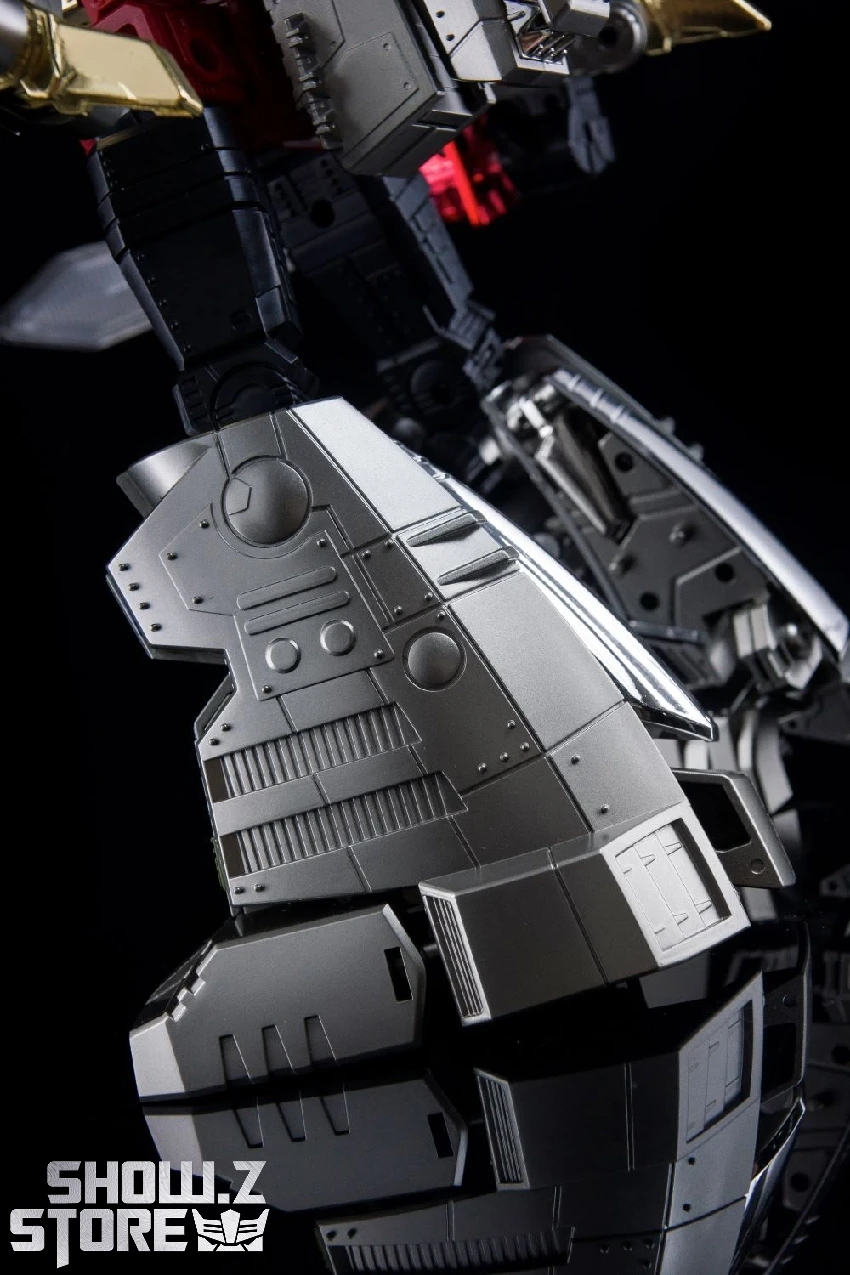 4th Party MP-08 King Grimlock Reximus Prime Oversized Stainless Steel Color Version - Image 20