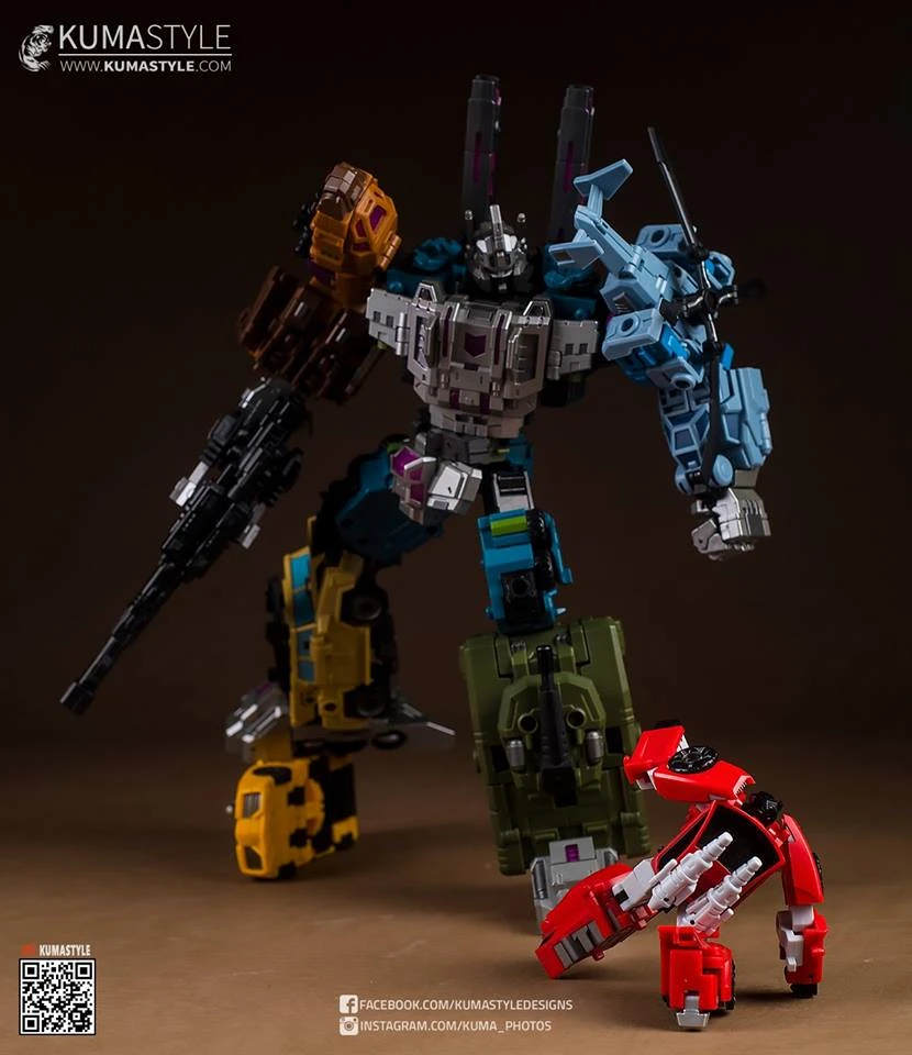 Iron Factory IF-EX22 EX24 War Giant Bruticus Full Set - Image 6