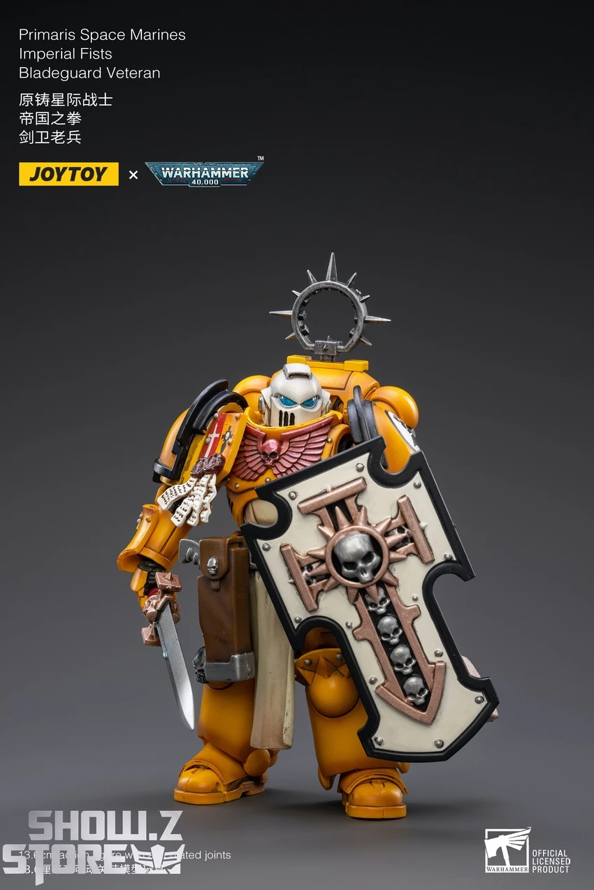JoyToy Source 1/18 Warhammer 40K Imperial Fists Bladeguard Veteran - Image 8