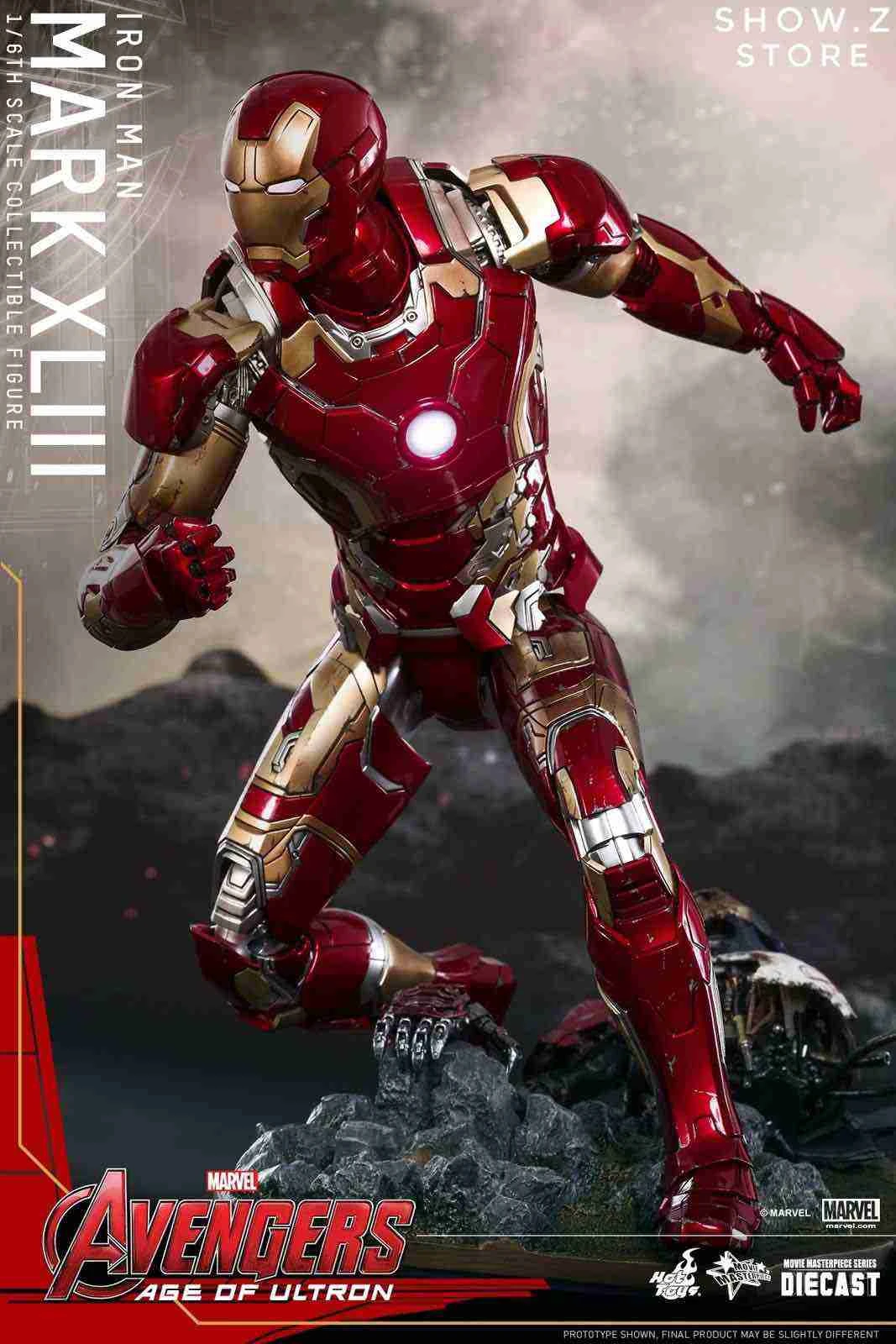 Hot Toys HT 1/6 Iron Man Mark XLIII MK43 MMS278D09 Avengers: Age Of Ultron Collectible Figure - Image 7