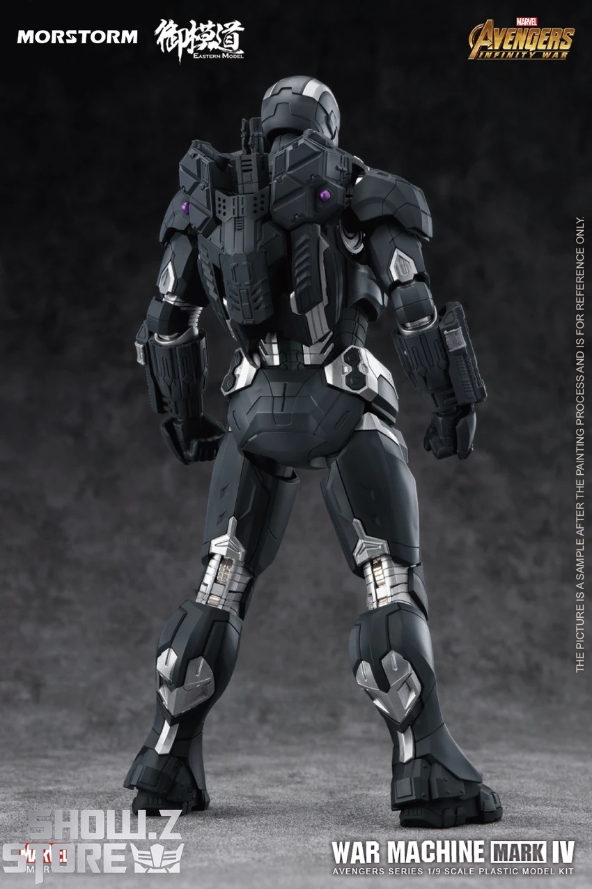 Eastern Model 1/9 Iron Man Mark 4 War Machine Model Kit Reissue - Image 15