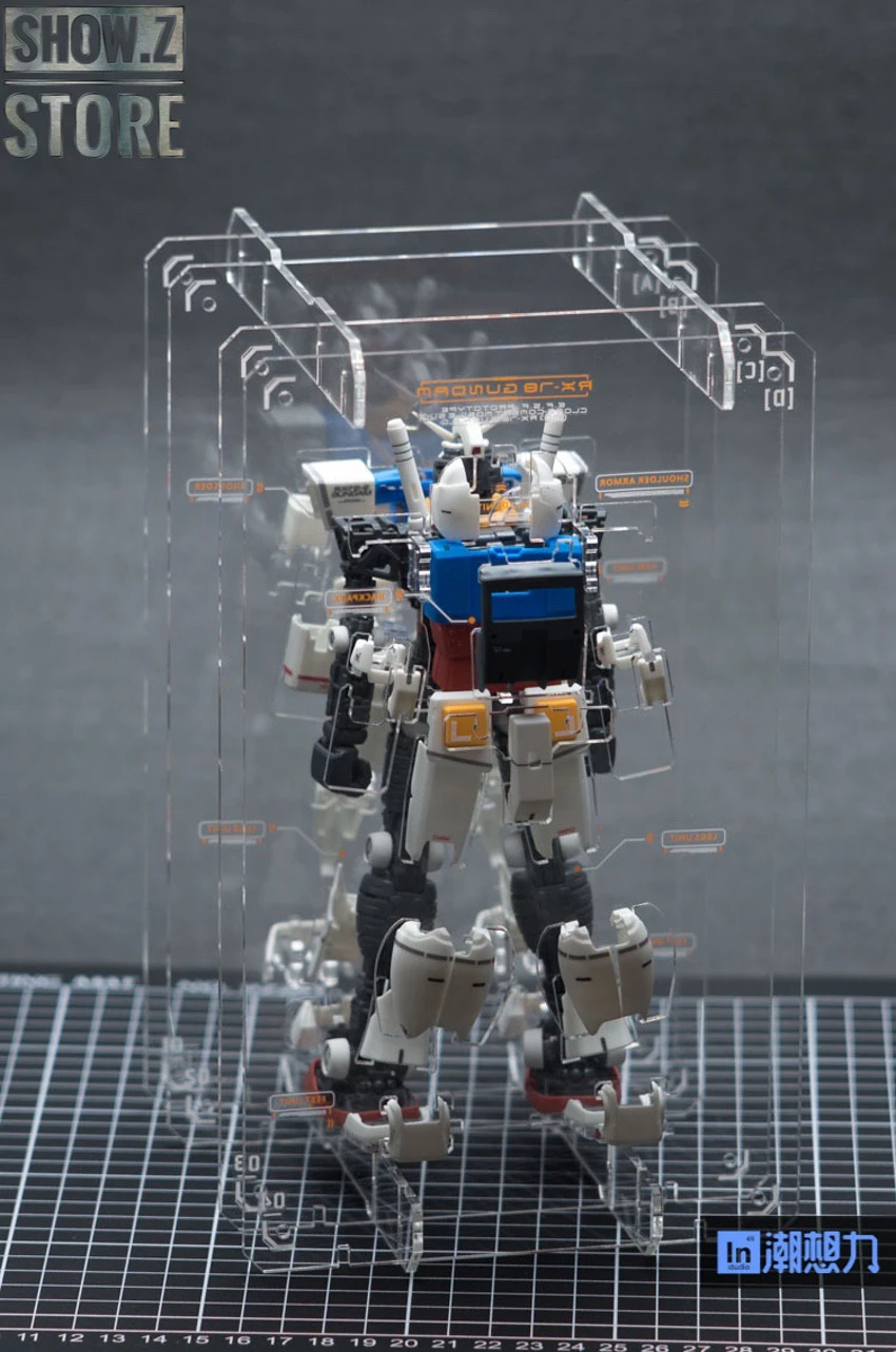 Inforce MG02 MG 1/100 RX-78-2 GUNDAM Ver.2.0 Internal Structure Showcase Display - Image 17