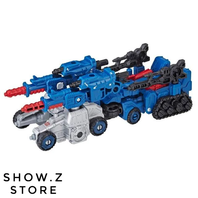 Takara TOMY War For Cybertron Siege Deluxe Wave 1 Sideswipe Hound Cog Skytread Set Of 4 - Image 9