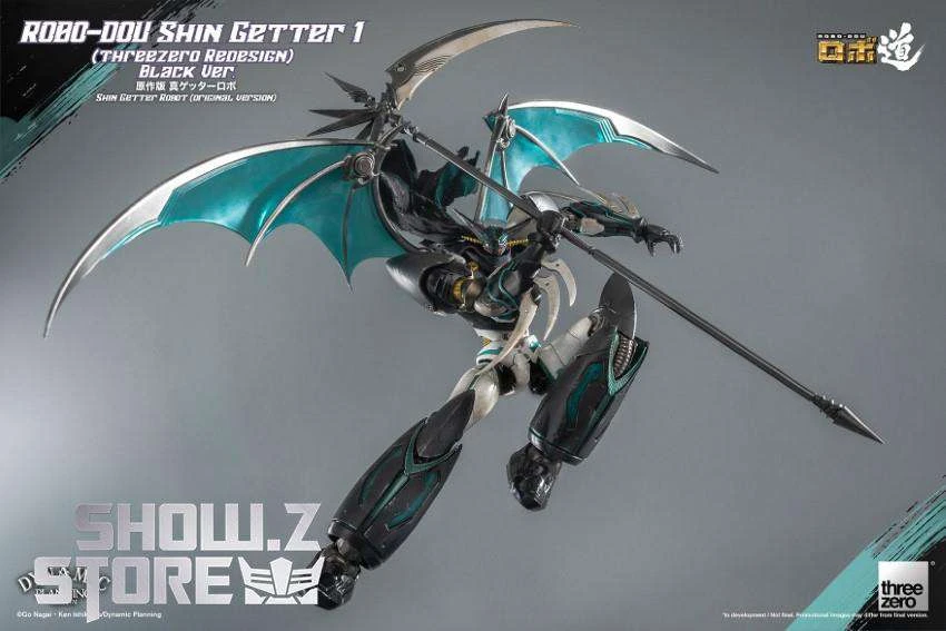 Threezero Shin Getter Robot Shin Getter 1 Black Version - Image 15