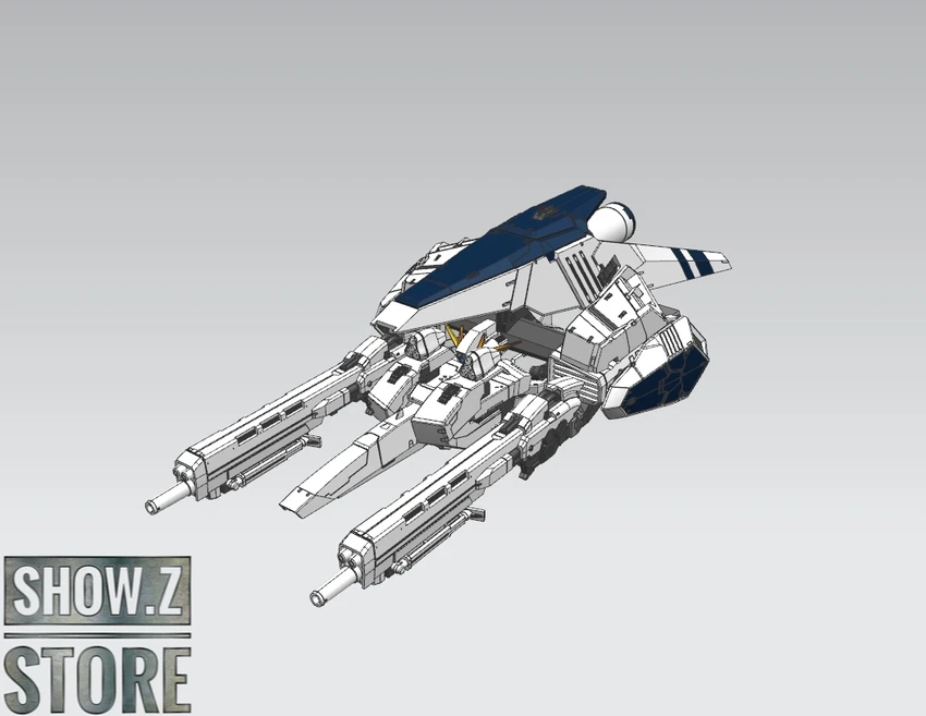 Effects Wings 1/144 FA-93HWS Nu Gundam Heavy Weapons System Type Model Kit - Image 17