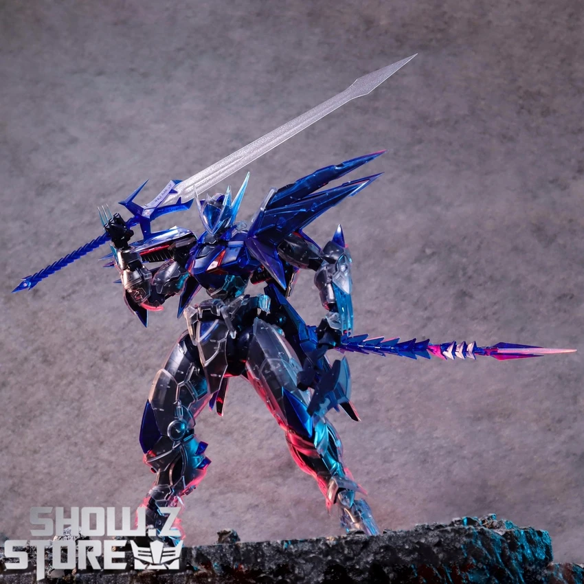 Strange Work 1/20 Frosty Cat Model Kit Clear Version - Image 9