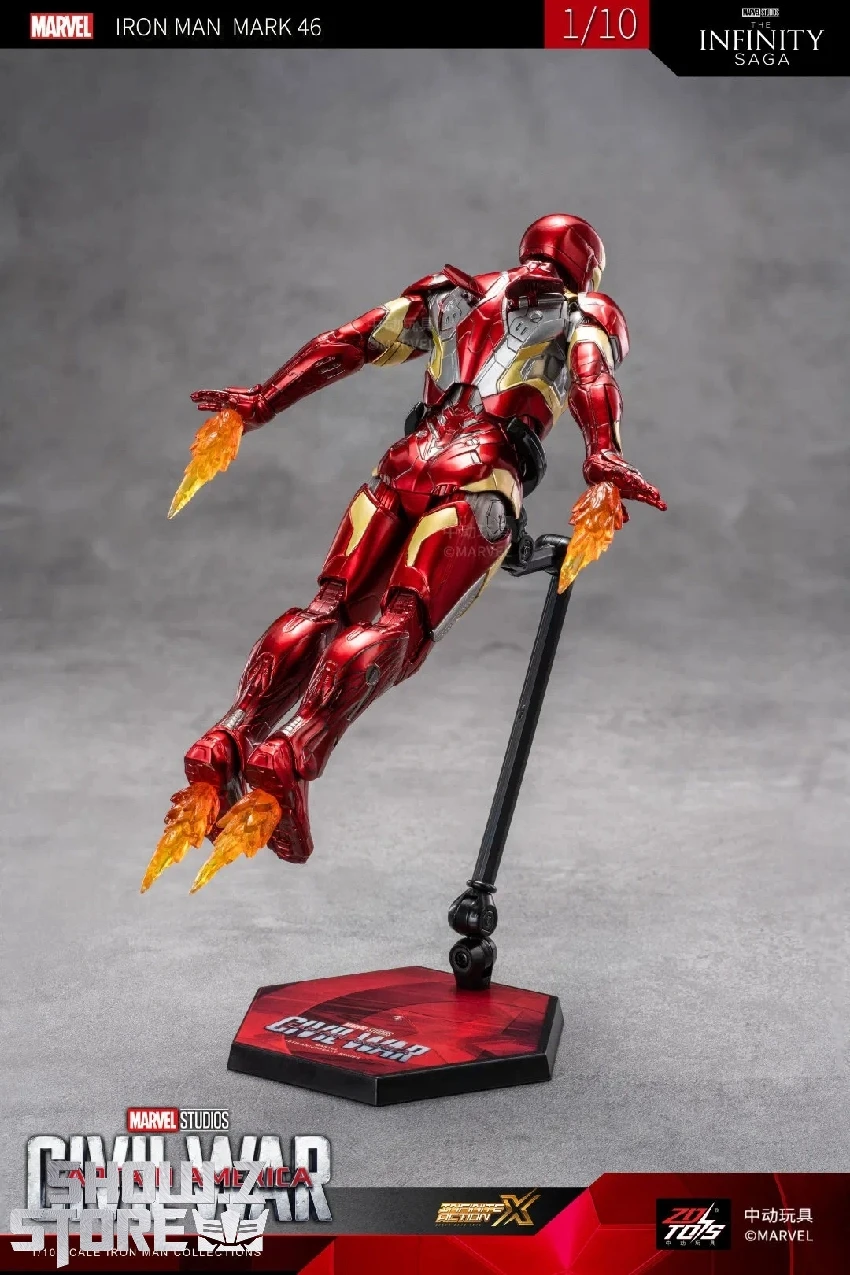 ZT Toys Marvel Licensed 1/10 Iron Man Mark 46 - Image 8