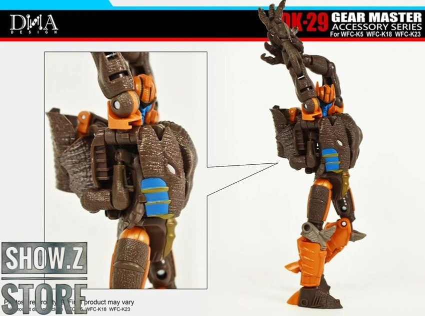 DNA Design DK-29 Upgrade Kit For WFC-K5/18/23 Blackarachnia,Dinobot & Scorponok - Image 5