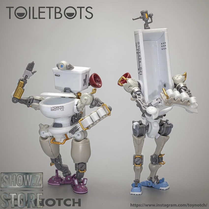 Toy Notch Fun Connection FC-01 Toiletbots Set Of 2 - Image 2