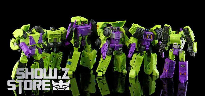 Lucky Cat Micro Cosmos MC-02 Riki-Oh Devastator Set A - Image 2