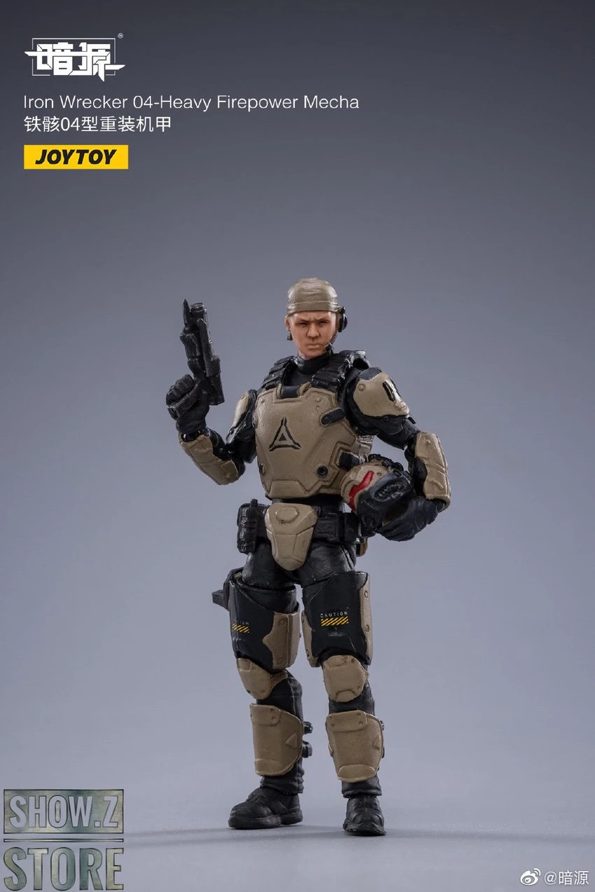 JoyToy Source 1/24 Iron Wrecker 04 Heavy Firepower Mecha W/ Pilot - Image 9