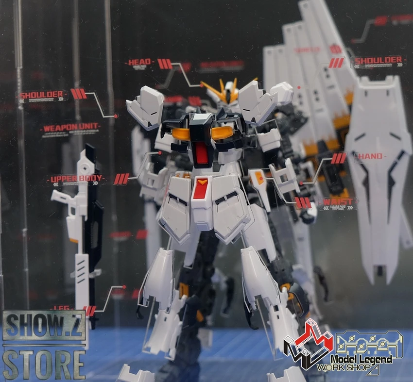 Model Legend 1/144 RX-93 ν Gundam Internal Structure Showcase Display - Image 11