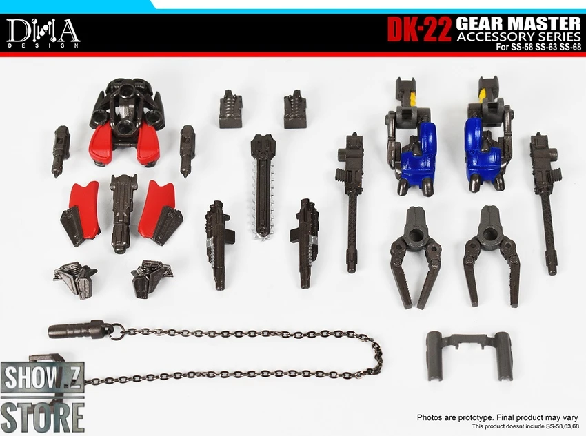 DNA Design DK-22 Upgrade Kit For SS-32/44/05 Studio Series DOTM Wreckers - Image 2