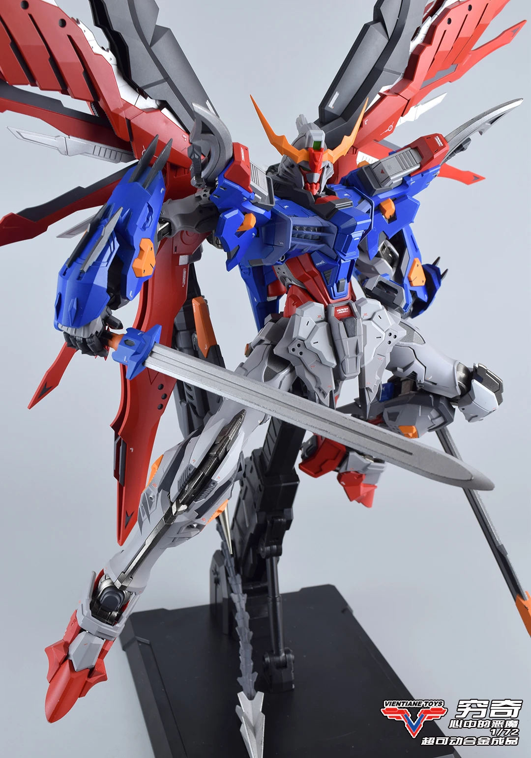 Vientiane Toys 1/72 Scale ZGMF-X42S Metal Build Destiny Gundam X Barbatos - Image 20