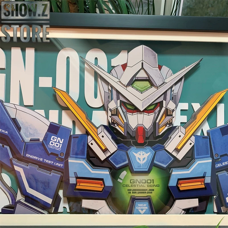 ChenFu Studio GN-001 Gundam Exia 3D Wall Art Decoration Picture - Image 3
