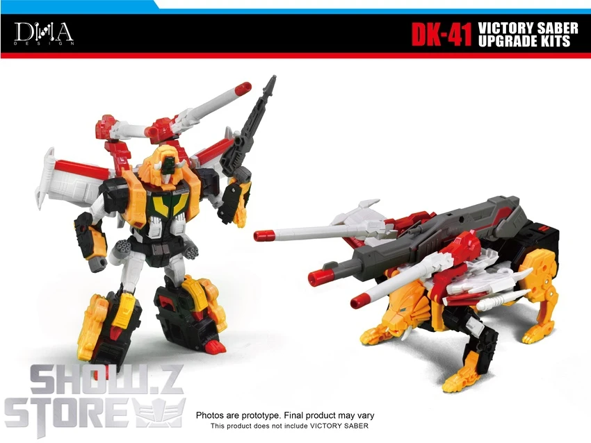 DNA Design DK-41 Upgrade Kits For Legacy Victory Saber - Image 3