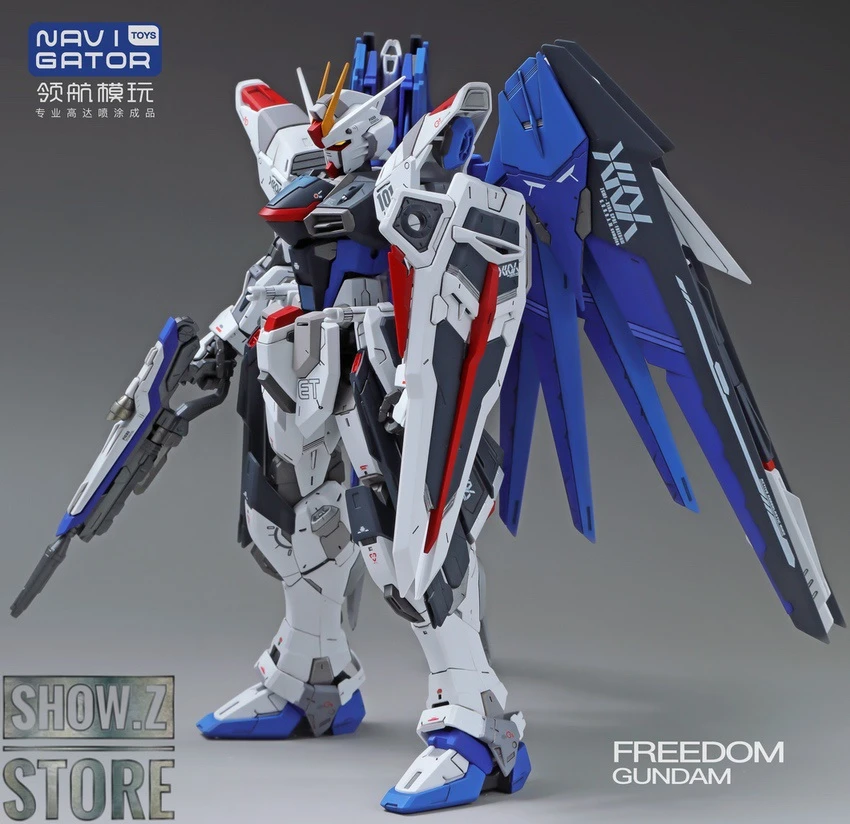 Navigator Toys Pre-Painted & Pre-Assembled Bandai ZGMF-X10A Freedom Gundam Ver.2.0 - Image 7