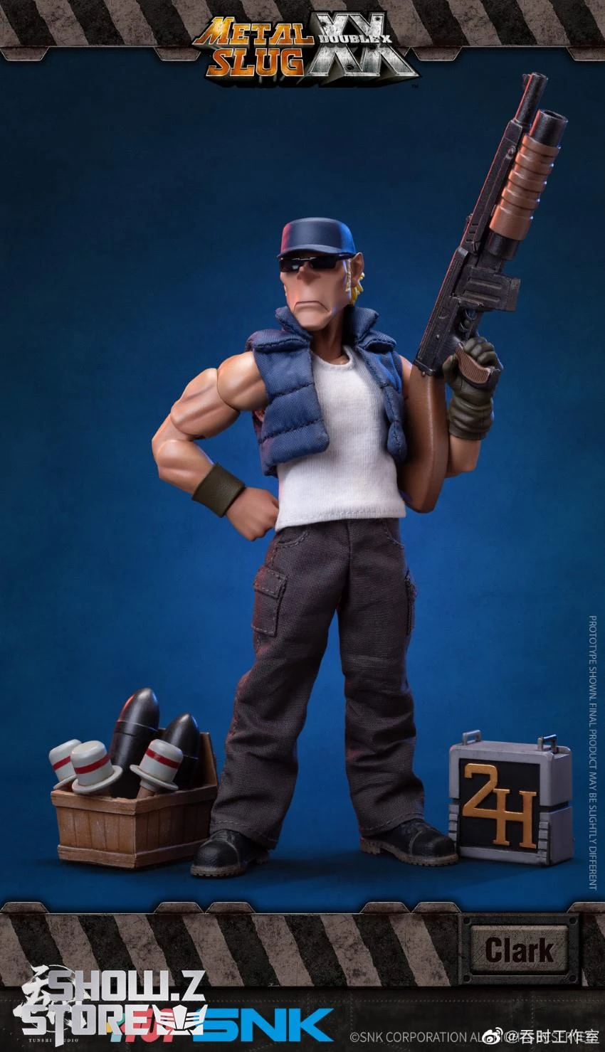 Tunshi Studio 1/12 SNK Licensed Metal Slug 3 Clark - Image 9