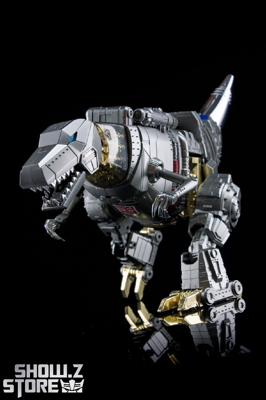 4th Party MP-08 King Grimlock Reximus Prime Oversized Stainless Steel Color Version - Image 10