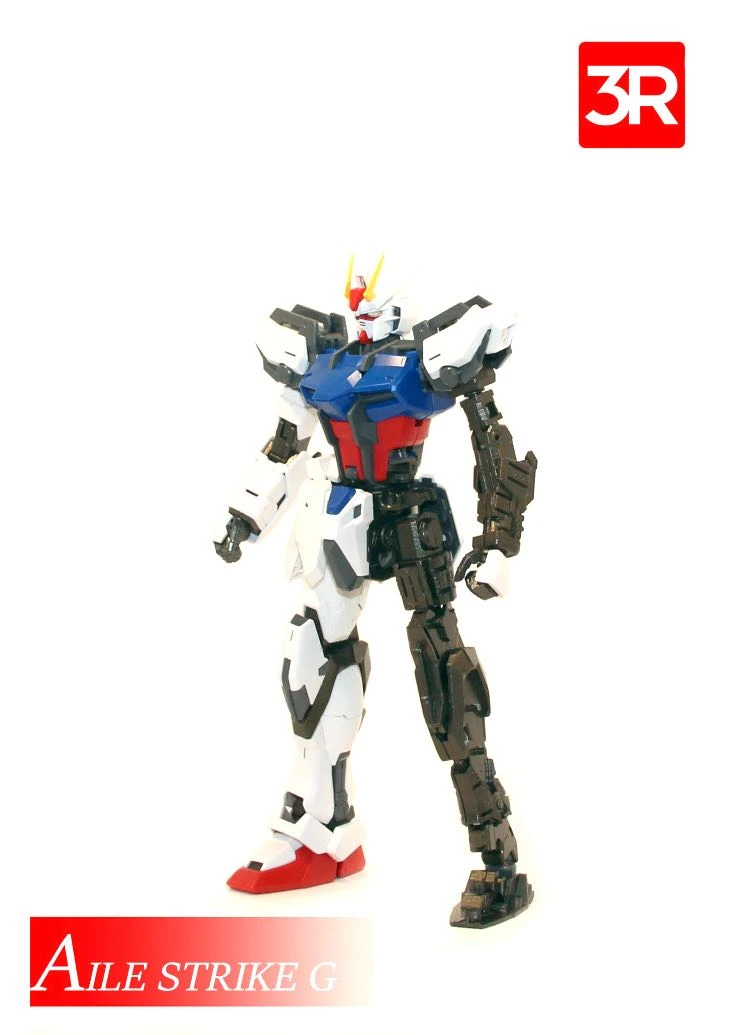 3R MG 1/100 GAT-X105 Ailestrike Gundam Ally Frame Upgrade Kits - Image 14