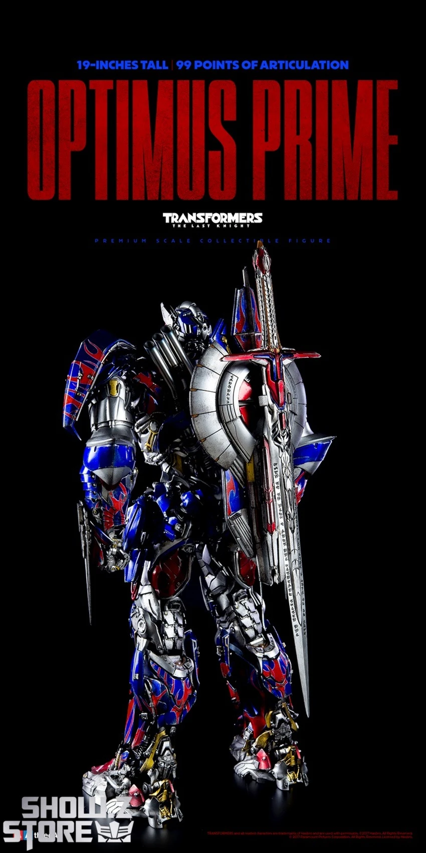 Threezero & Hasbro 3Z0384 The Last Knight Optimus Prime Deluxe Version - Image 9