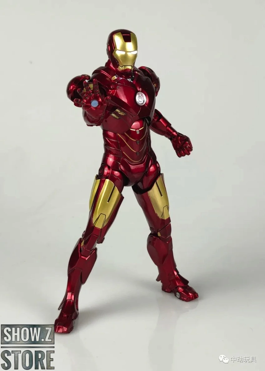 ZT Toys Marvel Licensed 1/10 Iron Man Mark 4 W/ LED - Image 4