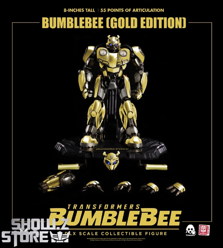 Threezero & Hasbro 3Z0294-EX Bumblebee Golden Version - Image 5