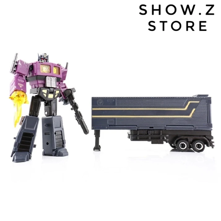 DX9 X34P Dutch Phonas Optimus Prime Shattered Glass SG W/ Trailer Purple Version - Image 2