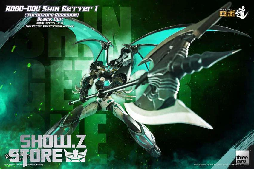 Threezero Shin Getter Robot Shin Getter 1 Black Version - Image 3