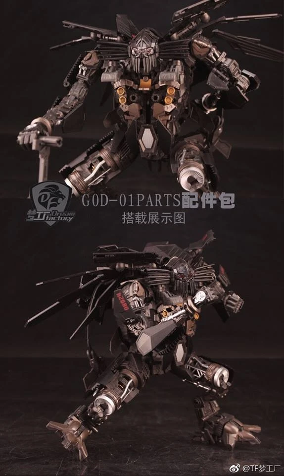 TF Dream Factory GOD-01 Skyfire Jetfire Upgrade Kit - Image 4