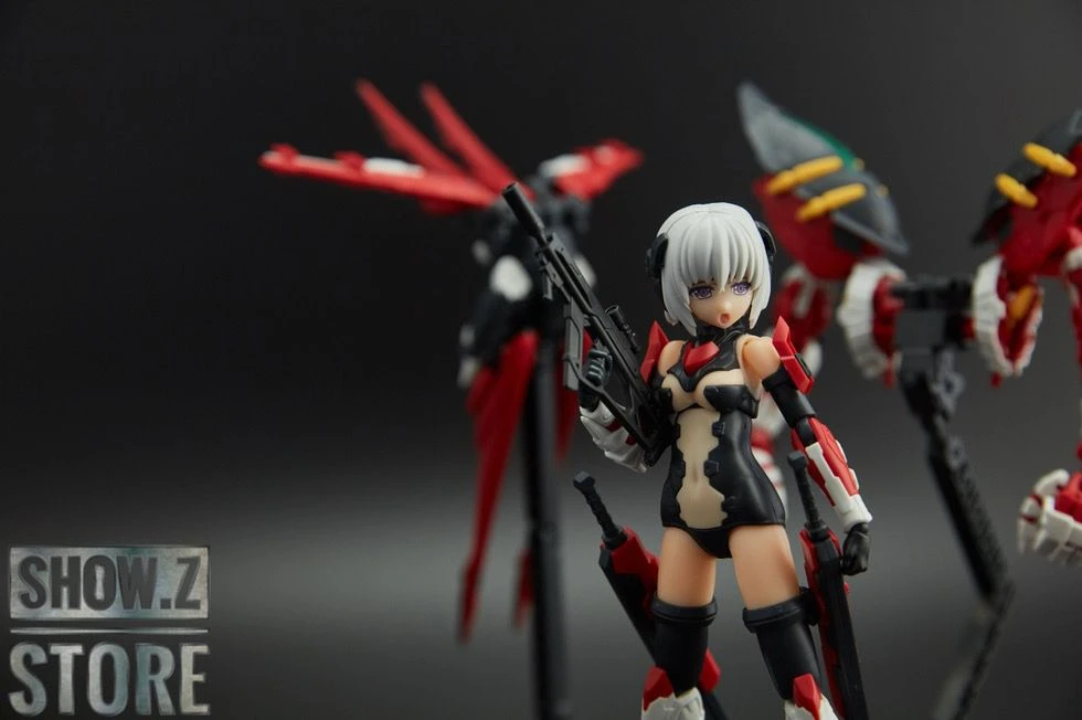 Future Model Weapon Girl-01 1/144 RG MBF-P02 Astray Red Frame & Powered Red & Flight Unit - Image 8
