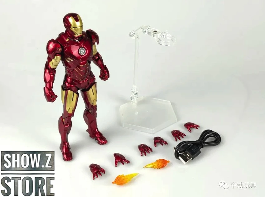 ZT Toys Marvel Licensed 1/10 Iron Man Mark 4 W/ LED - Image 5