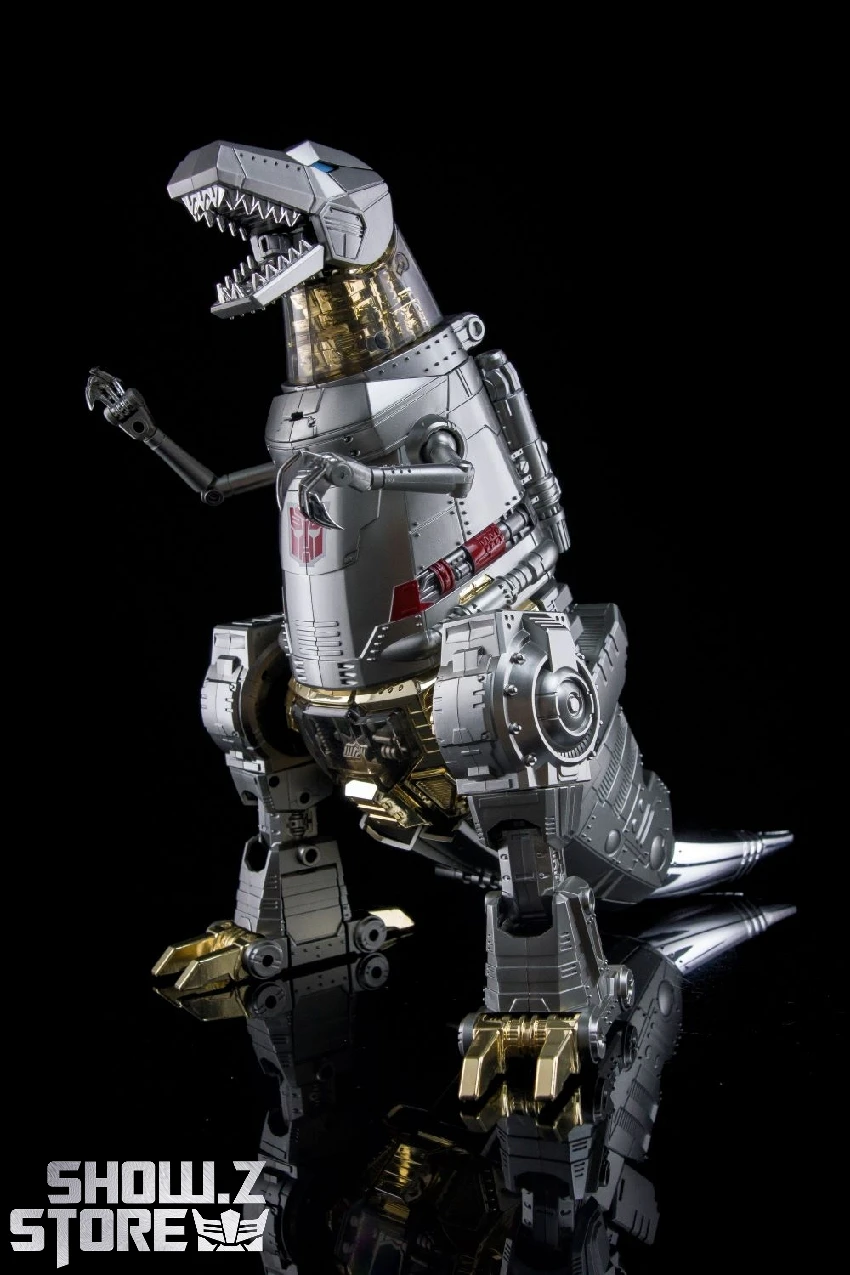 4th Party MP-08 King Grimlock Reximus Prime Oversized Stainless Steel Color Version - Image 13