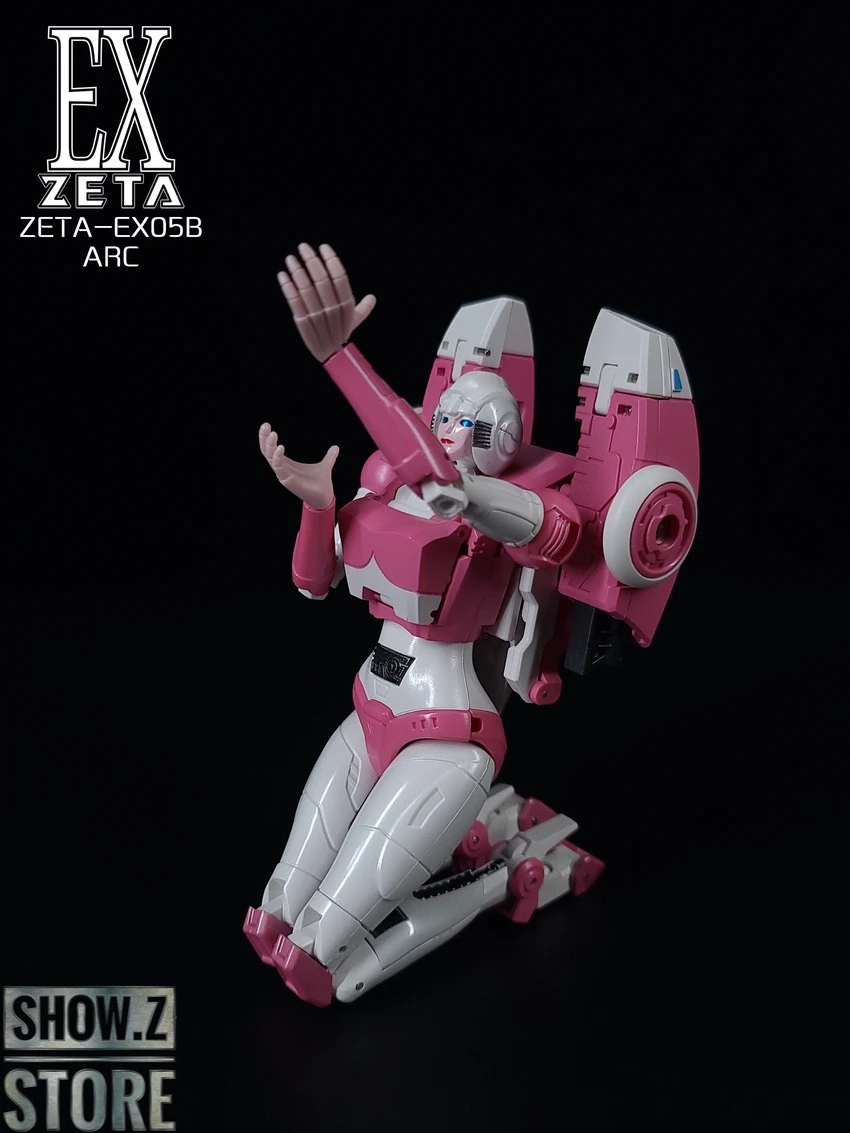 Zeta Toys EX-05B Arc Arcee Cartoon Color Version - Image 4