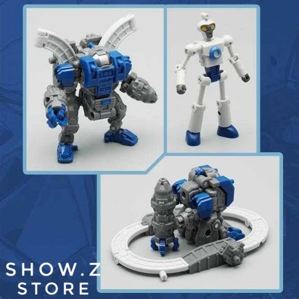 MechFansToys Mech Fans Toys Mech Soul MS-11I Mini Sentry & Doc Blue Version - Image 2
