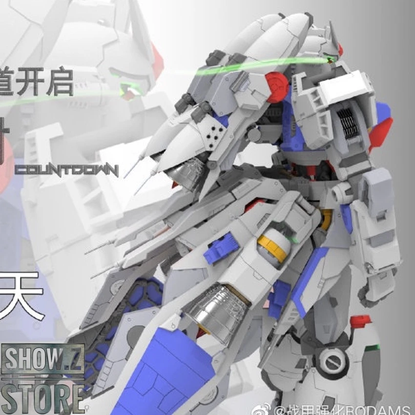 Rodams 1/72 RAS-30 RX-78GP03S Gundam Clear Version Model Kit