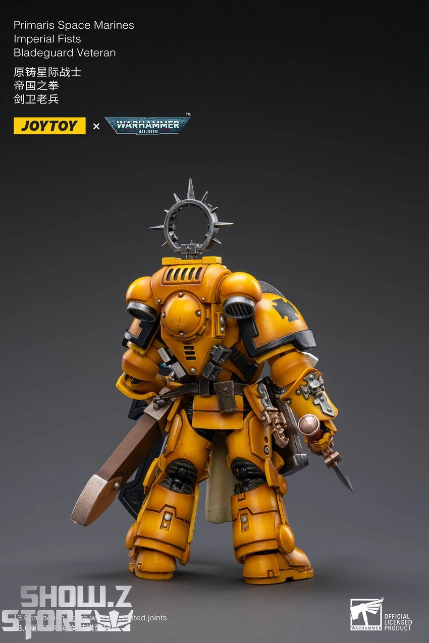 JoyToy Source 1/18 Warhammer 40K Imperial Fists Bladeguard Veteran - Image 5