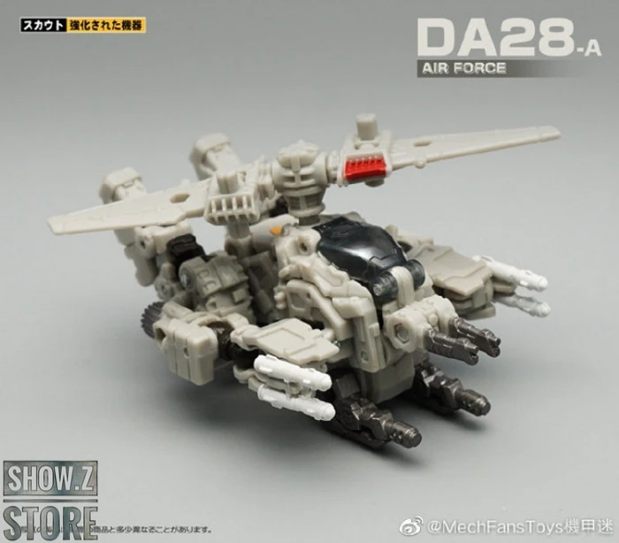 MechFansToys Mech Fans Toys MFT DA-28A DA28A Air Force Powered System Delta - Image 5