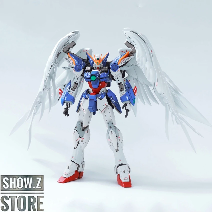 Navigator Toys Pre-Painted & Pre-Assembled Bandai XXXG-00W0 Wing Gundam Zero EW Ver.Ka