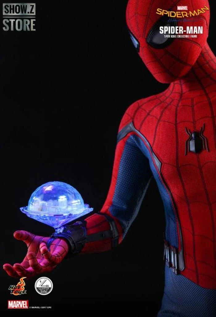 Hot Toys QS014 1/4 Spider-Man Homecoming Collectible Figure Standard Version - Image 6