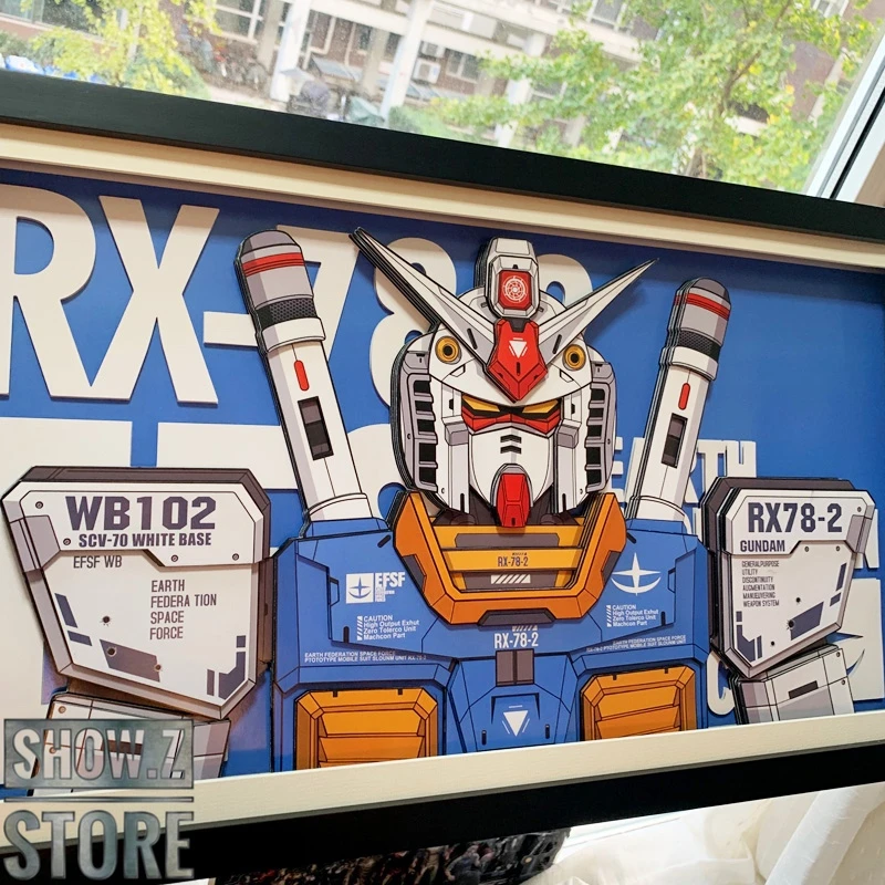 ChenFu Studio RX-78-2 Gundam 3D Wall Art Decoration Picture - Image 4
