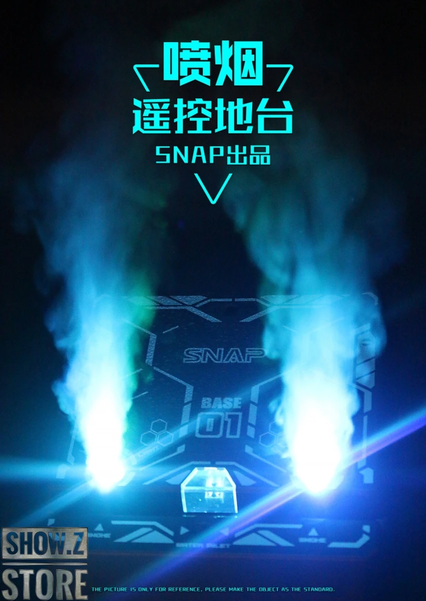 SNAP Remote Smoke Display Stand W/ LED Gold Version - Image 8