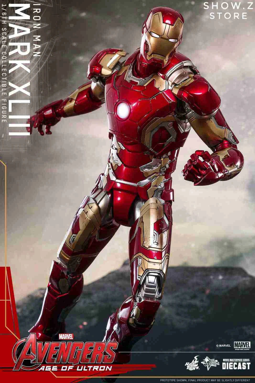 Hot Toys HT 1/6 Iron Man Mark XLIII MK43 MMS278D09 Avengers: Age Of Ultron Collectible Figure - Image 4