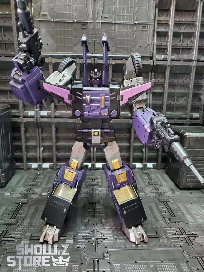 DX9 Toys D10 Hanzo Sixshot Black Version - Image 3