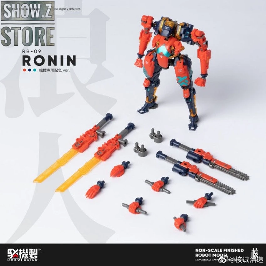 Earnestcore Craft Robot Build RB-09 Ronin Orange Version - Image 3