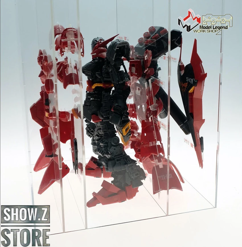 Model Legend 1/144 MSN-04 Sazabi Internal Structure Showcase Display - Image 9