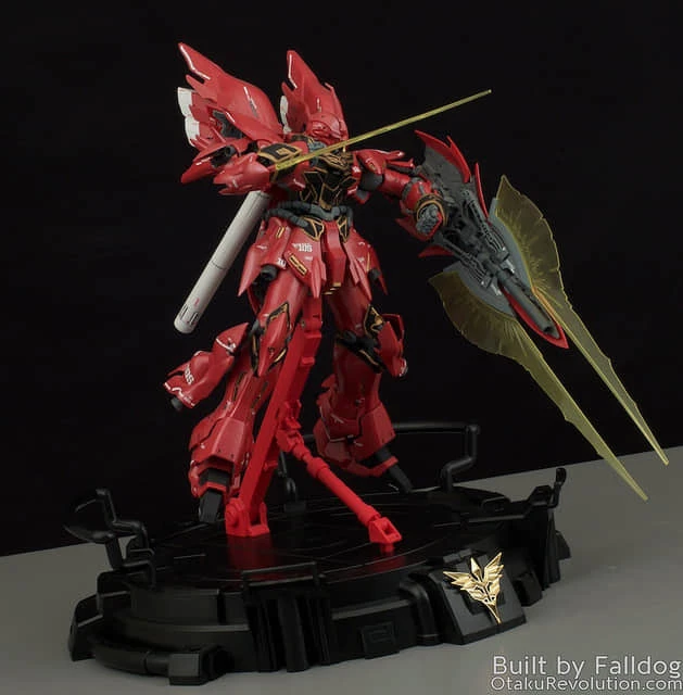 BSC Yihui YH Model 1/35 MSN-06S MNS06S SINANJU New Zeon Customized Gundam Bust Model Kit - Image 6
