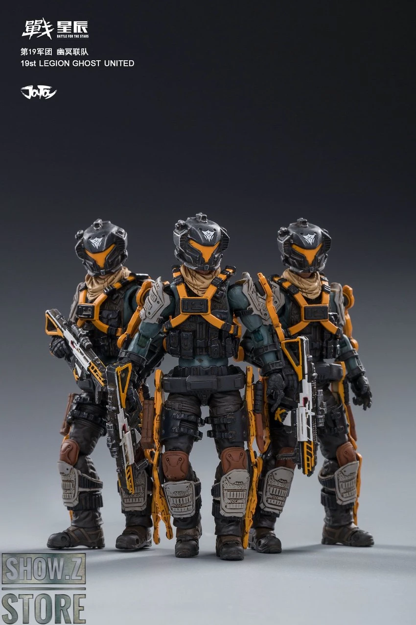 JoyToy Source 1/18 19st Ghost United Legion & Grice Anna Set Of 4 - Image 3