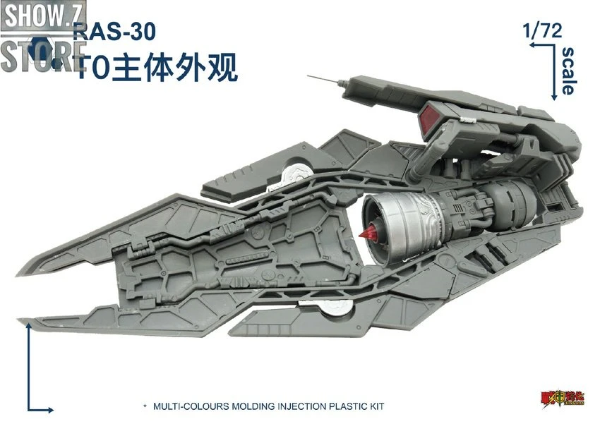 Rodams 1/72 RAS-30 RX-78GP03S Gundam Clear Version Model Kit - Image 14