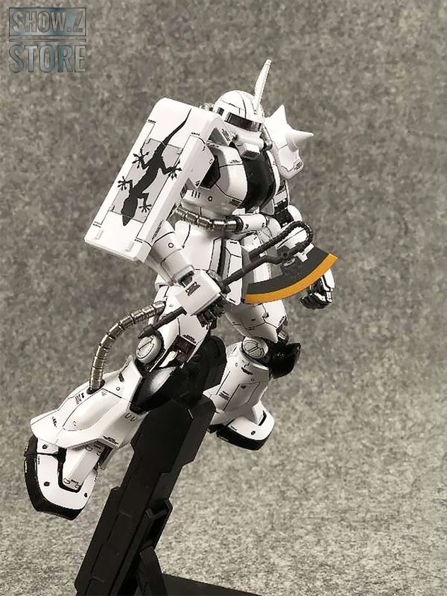 Metal Soldier MS 1/100 MS-06J MS06J Zaku II White Ogre Gundam Mobile Suit - Image 17
